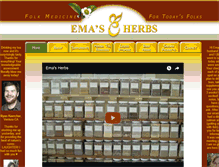 Tablet Screenshot of emasherbs.com